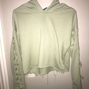 Crop hoodie